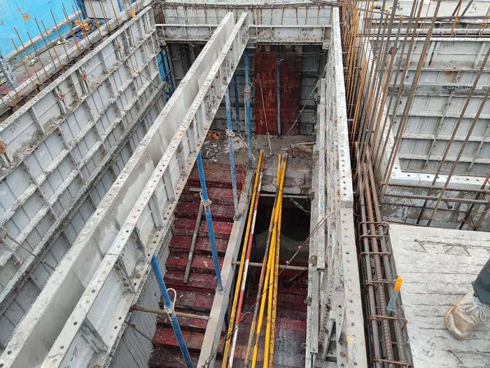 传统建筑模板加固环节拆模后效果不理想怎么解决？铝模板施工效果来解答！