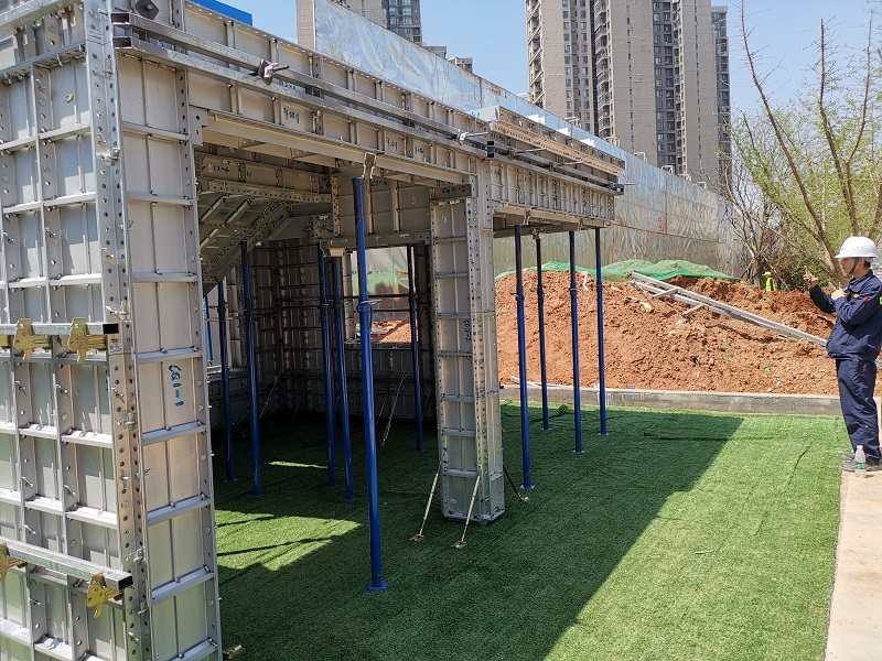 建筑铝模板生产厂家介绍铝模安装前的准备