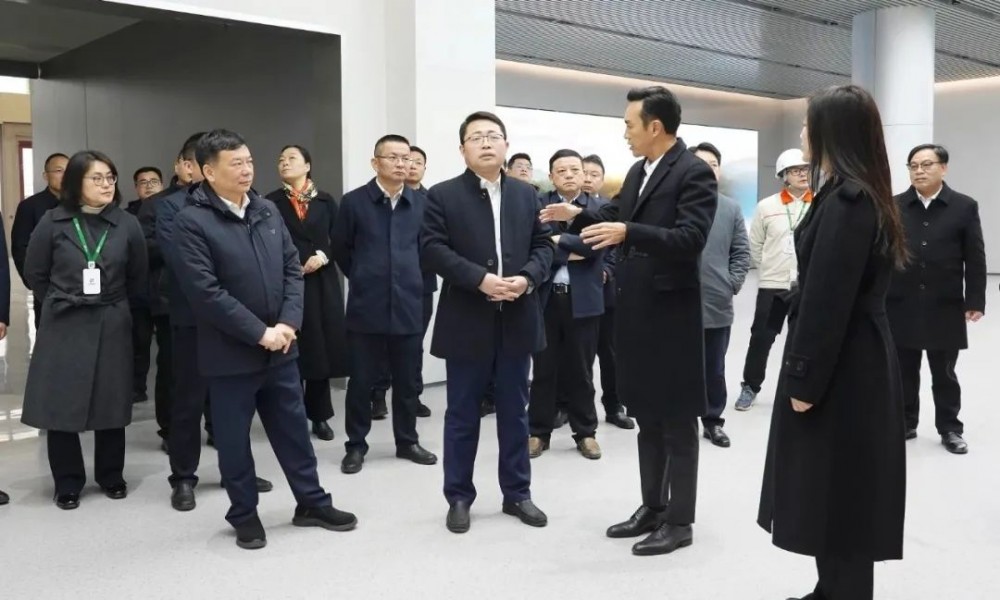 新春第一访丨县“四大家”主要领导莅临鑫政科技调研